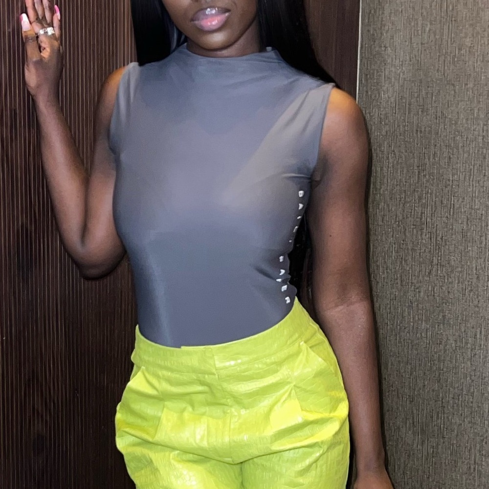 Daily Paper Gray Bodysuit